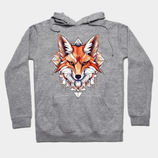 Neo Traditional Fox Hoodie